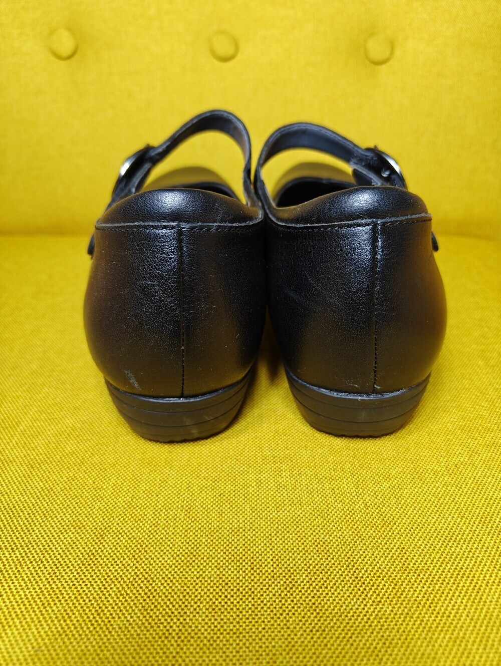 DANSKO Fawna Mary Jane Black Adjustable Buckle Closed-Toe Women's Shoes 10-10.5 - Picture 7 of 8